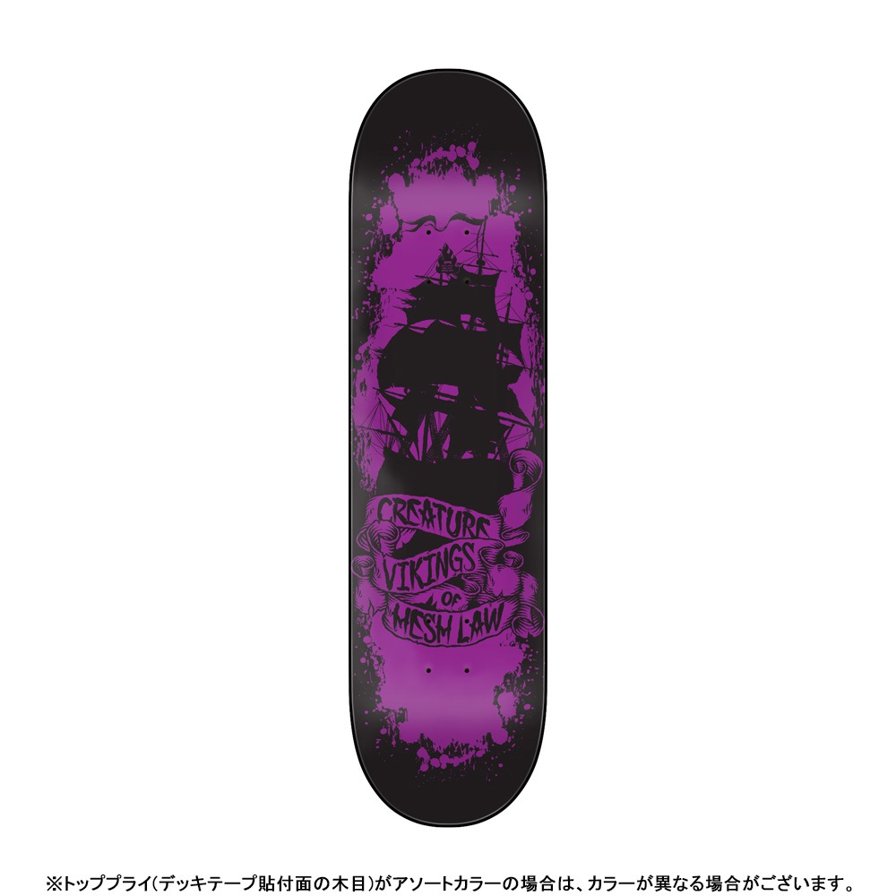 クリーチャー CREATURE<br>スケボー デッキ 8.3 GRAVETTE VIKING OF
