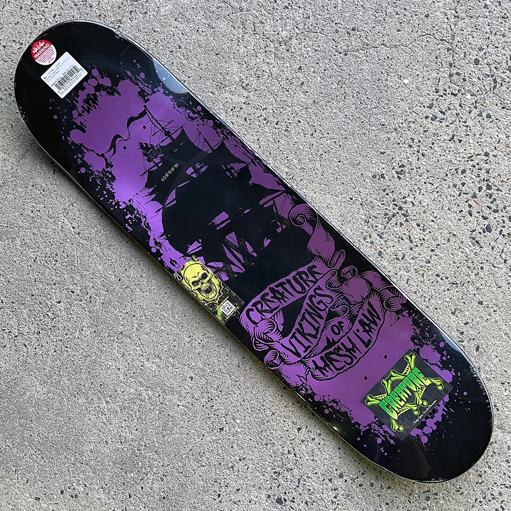 クリーチャー　スケートボードデッキ8.3 新品　 値引き不可 CREATURE（クリーチャー） スケボー デッキ 8.3 GRAVETTE MESSENGER VX