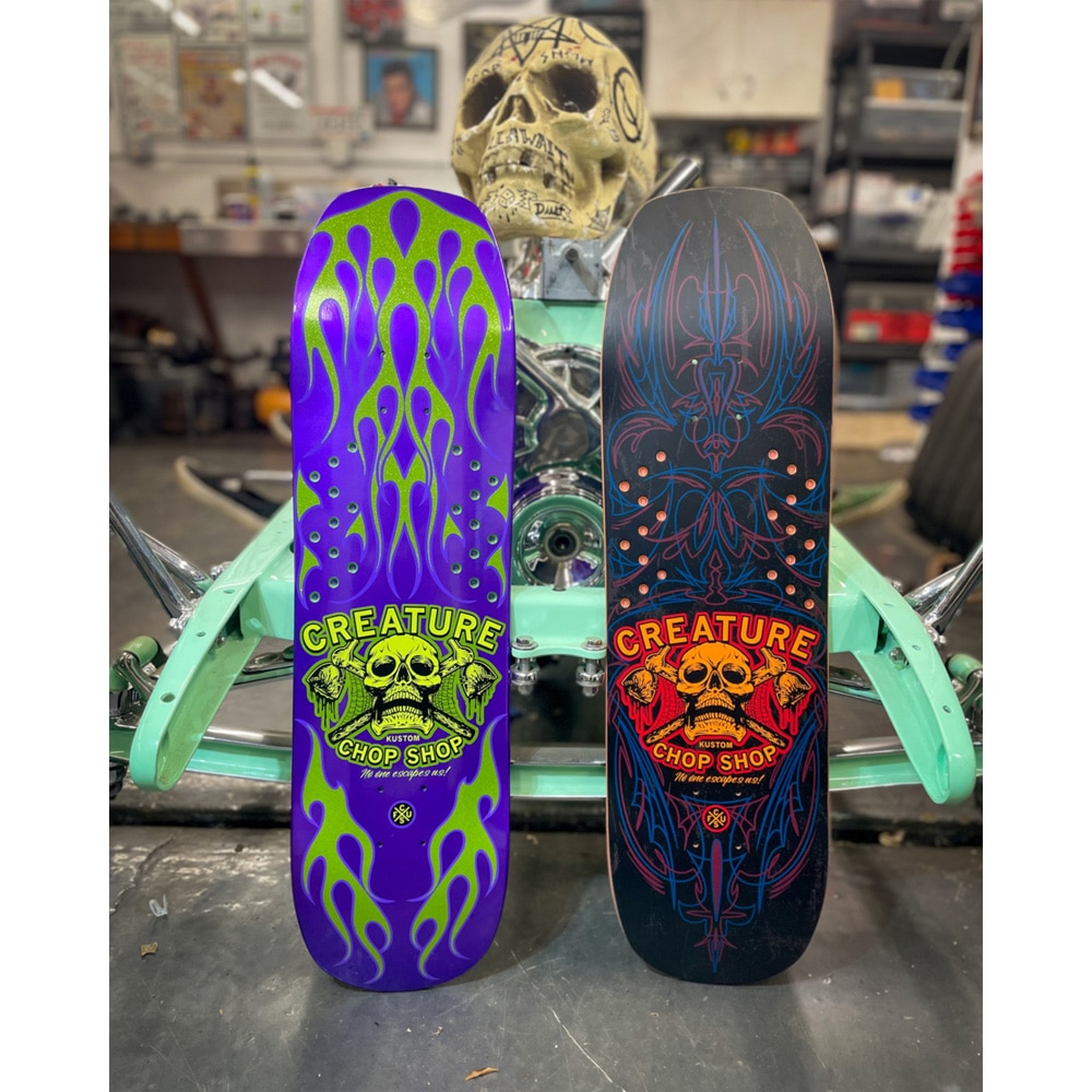 クリーチャー　Creature 8.6 スケボー　コンプリート CREATURE（クリーチャー） スケボー デッキ 8.6 RAFFIN MORTEM VX PRO