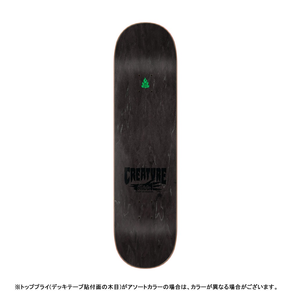 クリーチャー CREATURE<br>スケボー デッキ 8.0 LOGO STUMPS ASSORTED DECK<br> スケートボード ストリート sk8 skateboard 板【2602】