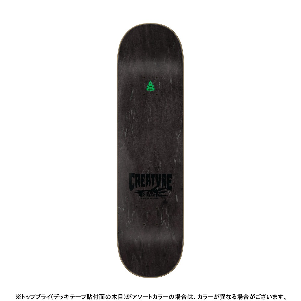 クリーチャー CREATURE<br>スケボー デッキ 8.25 LOGO STUMPS ASSORTED DECK<br> スケートボード ストリート sk8 skateboard 板【2602】