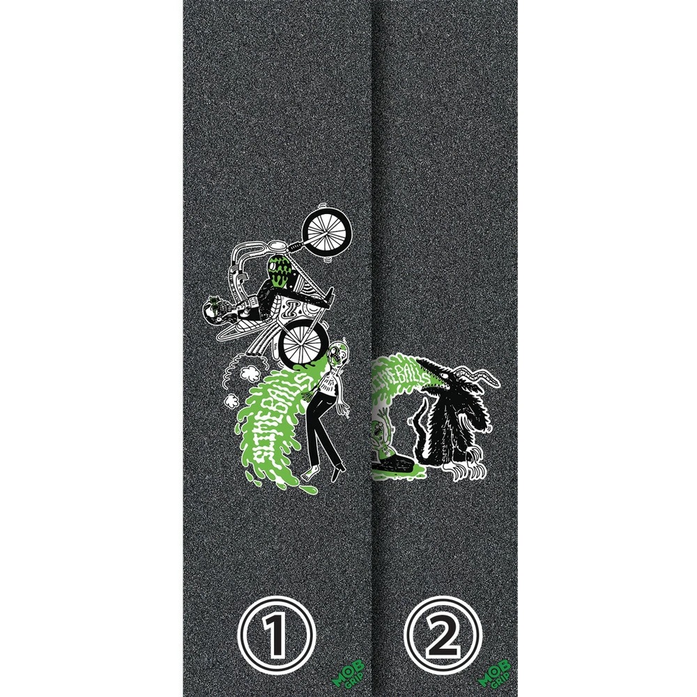 モブグリップ MOB GRIP<br>9in x 33in SLIME BALLS JAY HOWELL SHEET<br>グリップテープ デッキテープ スライムボールズ ジェイ・ハウエル スケートボード スケボー sk8 skateboard【2312】