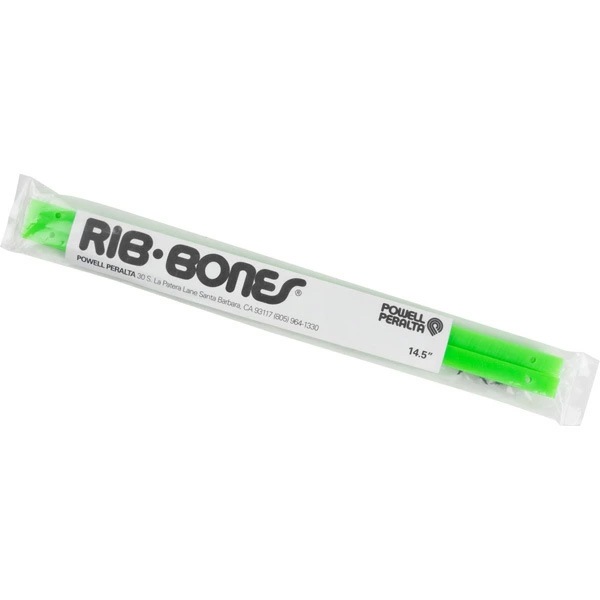 パウエル・ペラルタ POWELL PERALTA<br>14.5 RIB-BONES LIME GREEN<br>レールバー ライムグリーン リブボーンズ スライド レールガード スケートボード スケボー sk8 skateboard