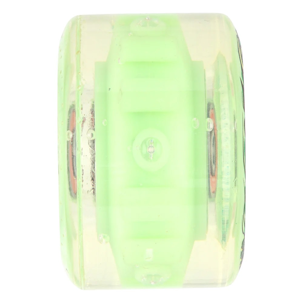 スライムボールズ SLIME BALLS<br>60mm LIGHT UPS JELLY FISH GITD 78A WHEELS<br>ソフトウィール 4個セット 蓄光 タイヤ クルーザー スケートボード スケボー sk8 skateboard タイヤ ローラー 車輪 静か 速い【2504】