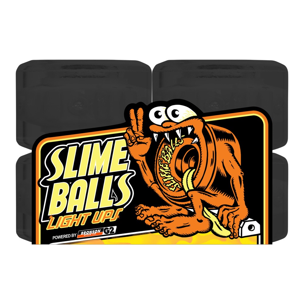 SLIMEBALLS ストレンジャーシングススケボー光るウィール60mm 78A Slime Balls x Stranger Things Meek Slasher Eddie OG Slime 78a
