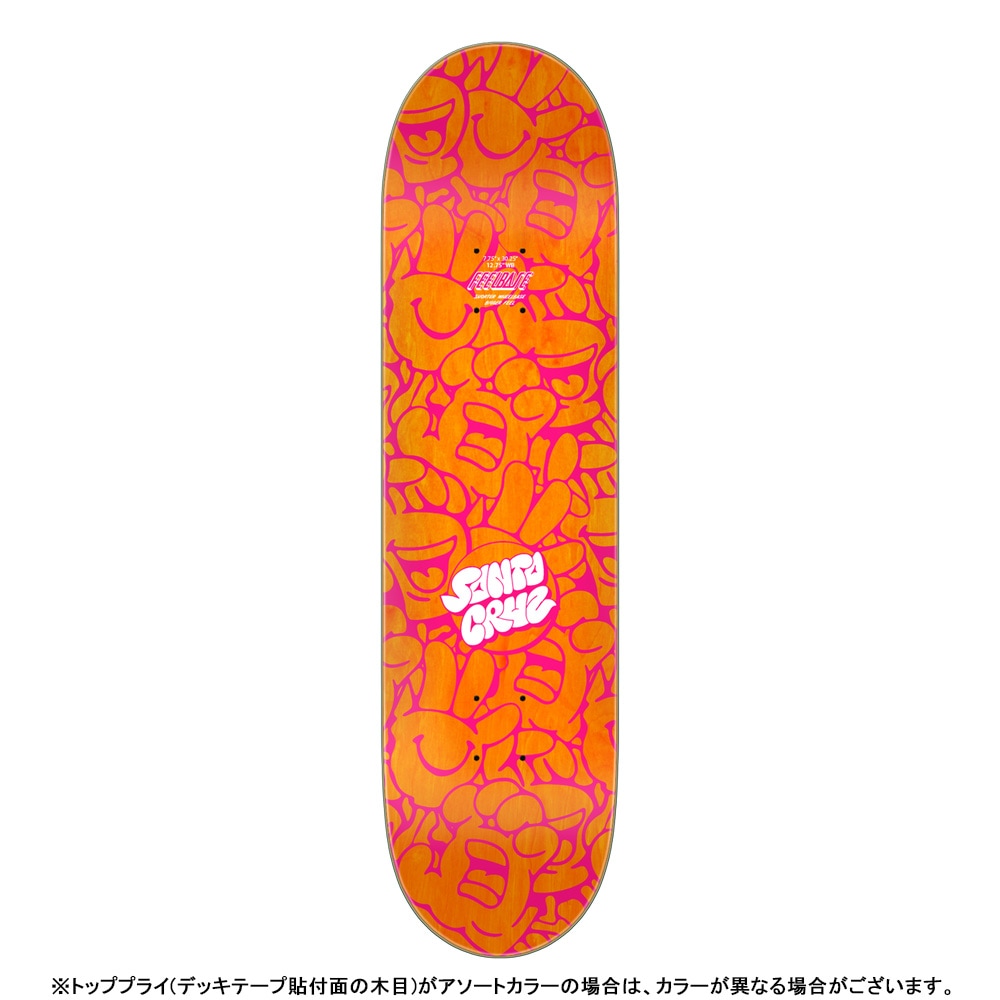 サンタクルーズ SANTA CRUZ<br>スケボー デッキ 7.75 FEELBASE HAND