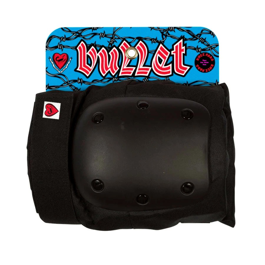 バレット BULLET<br>KNEE PAD<br>ニーパッド 左右1セット ひざ プロテクター ガード 初心者 スケートボード スケボー sk8 skateboard【1604】