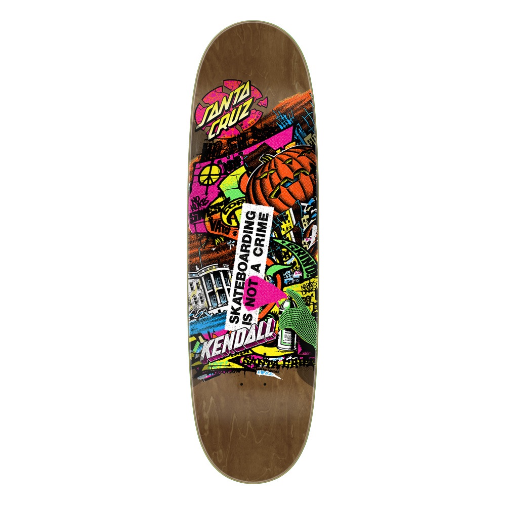 サンタクルーズ SANTA CRUZ<br>スケボー デッキ 9.0 KENDALL STREET