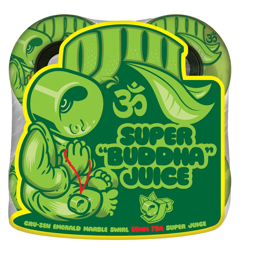 【10】oj wheels ソフトウィール 4色セット オージェイウィール OJ WHEELS 60mm SUPER JUICE 78A GREEN ソフト