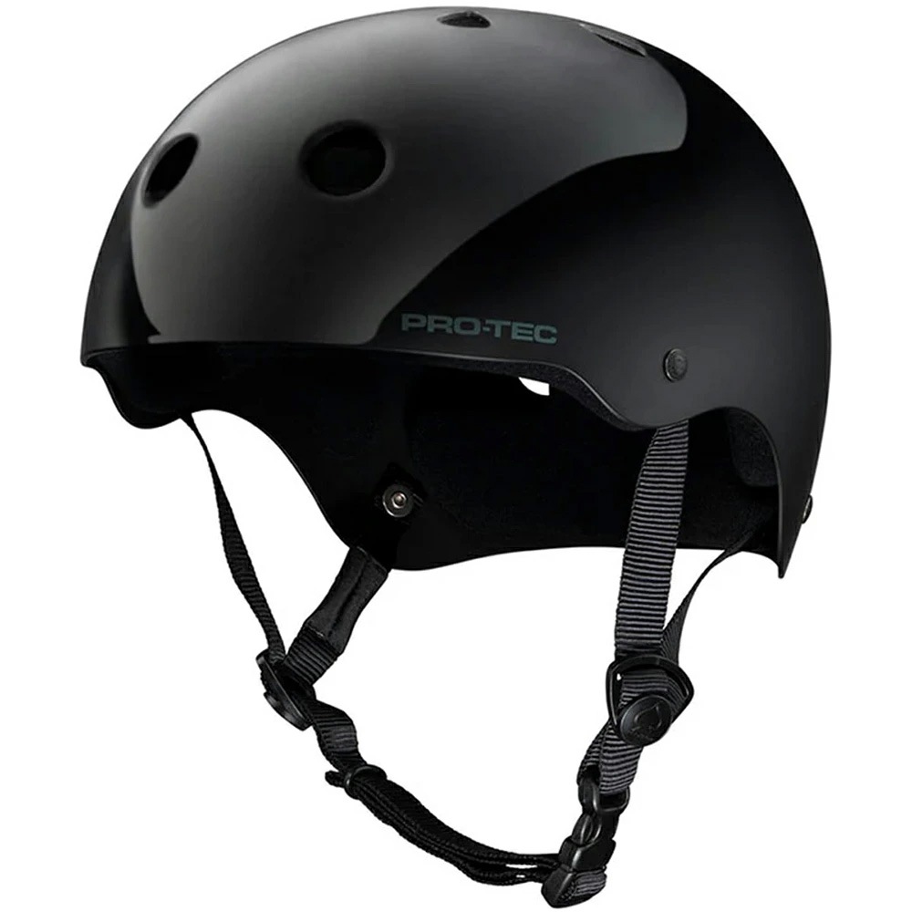 プロテック PRO-TEC<br>CLASSIC SKATE GLOSS BLACK<br>ヘルメット グロスブラック 黒 プロテクター 大人用 子供用 キッズ ユース PROTEC スケートボード スケボー sk8 skateboard インライン【2103】