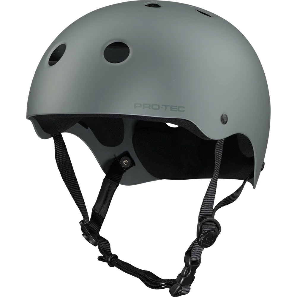 プロテック PRO-TEC<br>CLASSIC SKAT MATTE GRAY<br>ヘルメット マットグレー プロテクター つや消し 大人用 子供用 キッズ ユース PROTEC スケートボード スケボー sk8 skateboard インライン【2103】