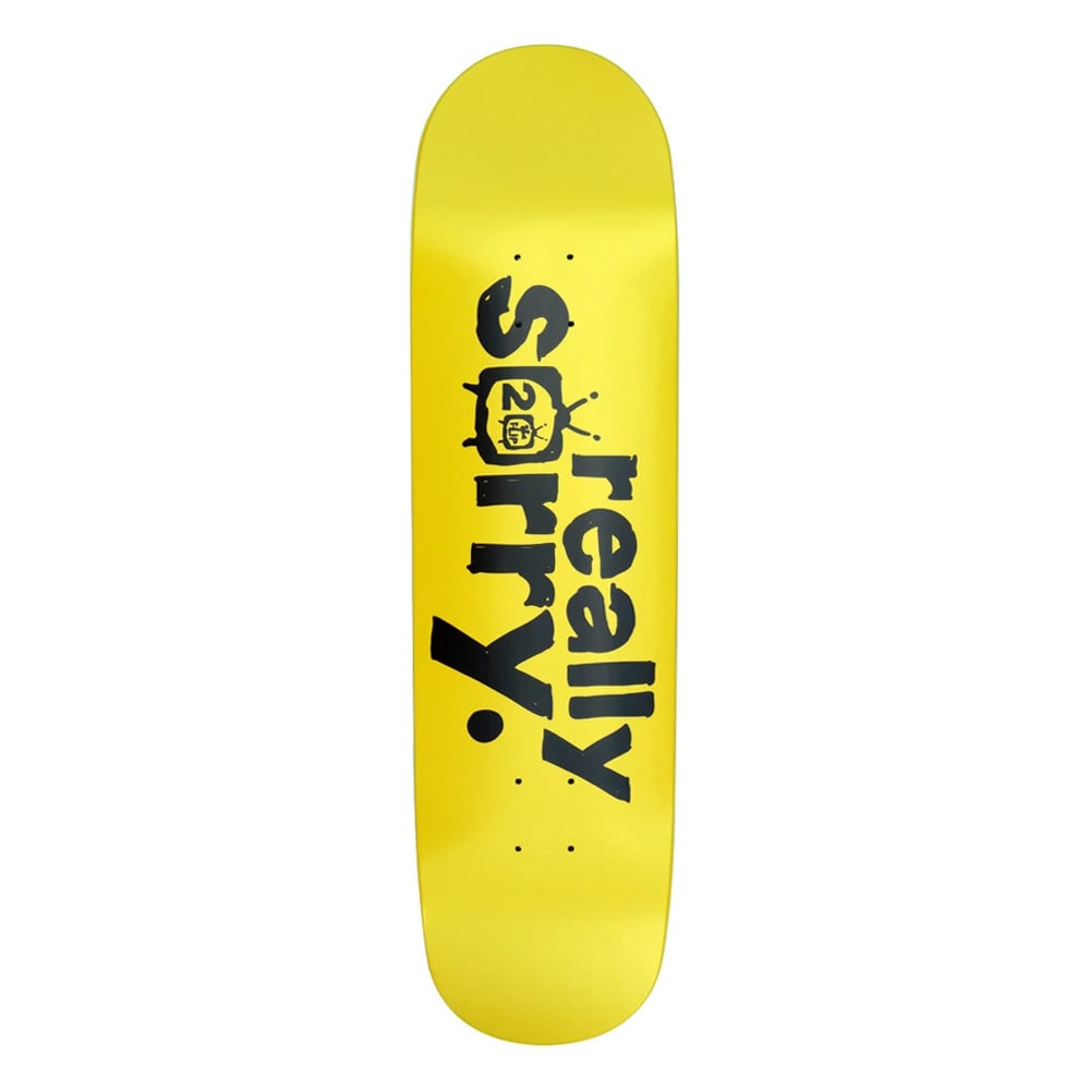 フリップ FLIP<br>スケボー デッキ 8.25 SCRIBBLE LOGO YELLOW