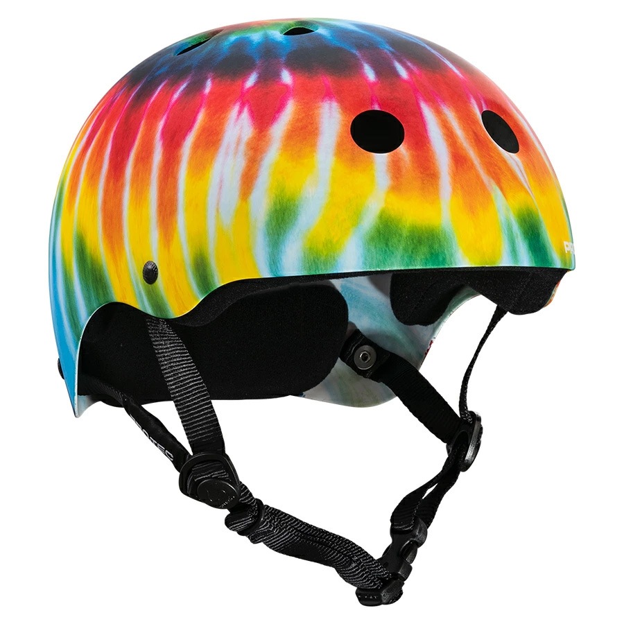 プロテック PRO-TEC<br>CLASSIC SKATE TIE DYE<br>ヘルメット タイダイ プロテクター つや消し 大人用 子供用 キッズ ユース PROTEC スケートボード スケボー sk8 skateboard インライン【2103】