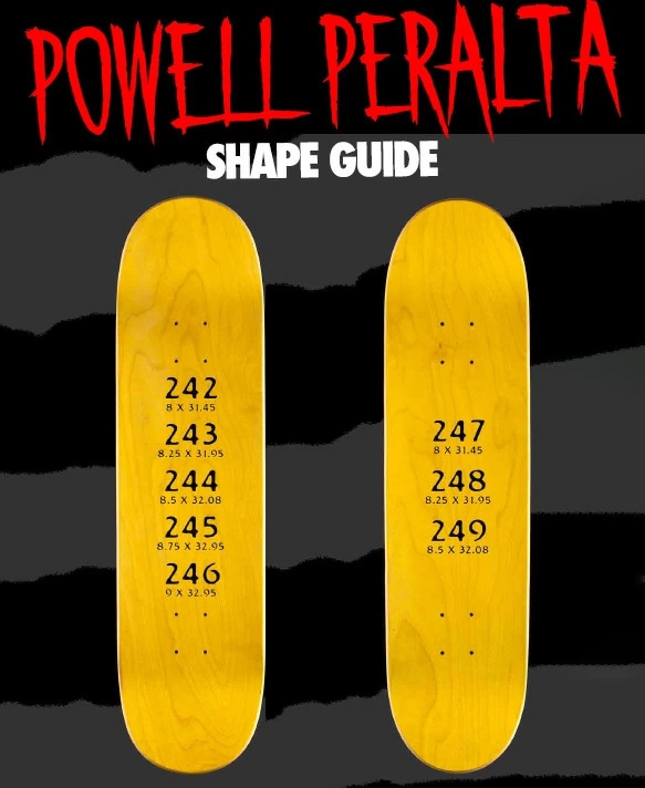 パウエル・ペラルタ POWELL PERALTA<br>スケボー デッキ 8.25