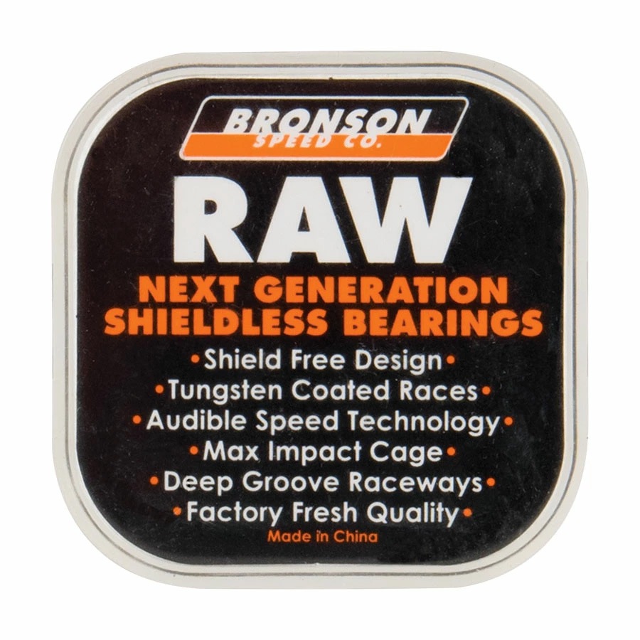 ブロンソン BRONSON<br>RAW BEARING <br>ベアリング スケートボード ロー スケボー sk8 skateboard