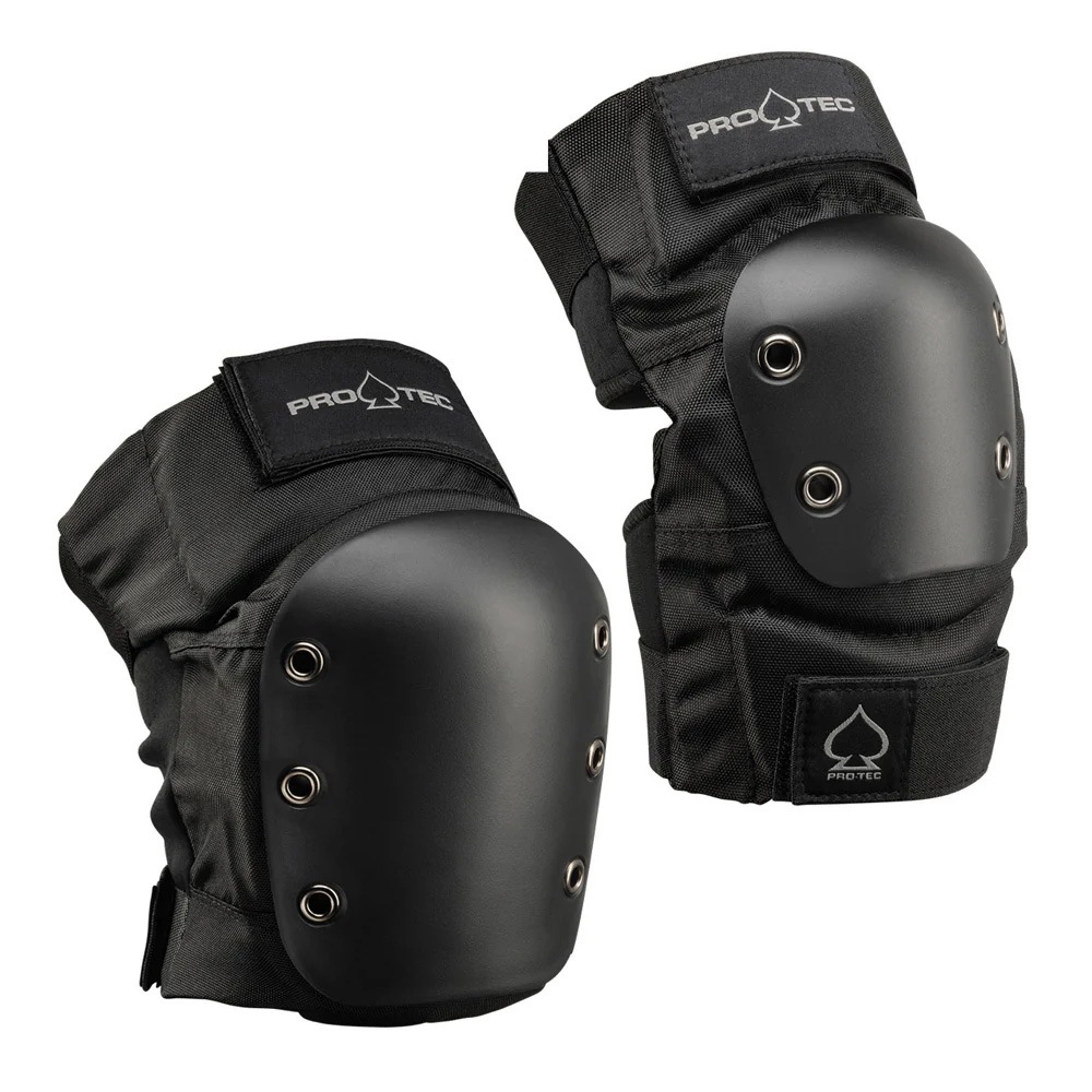 プロテック PRO-TEC<br>STREET KNEE/ELBOW PAD SET<br>ニー＆エルボーパッドセット スケートパッド ひざ用プロテクター PROTEC スケートボード スケボー sk8 skateboard BMX inline インライン Bicycle 自転車【2103】