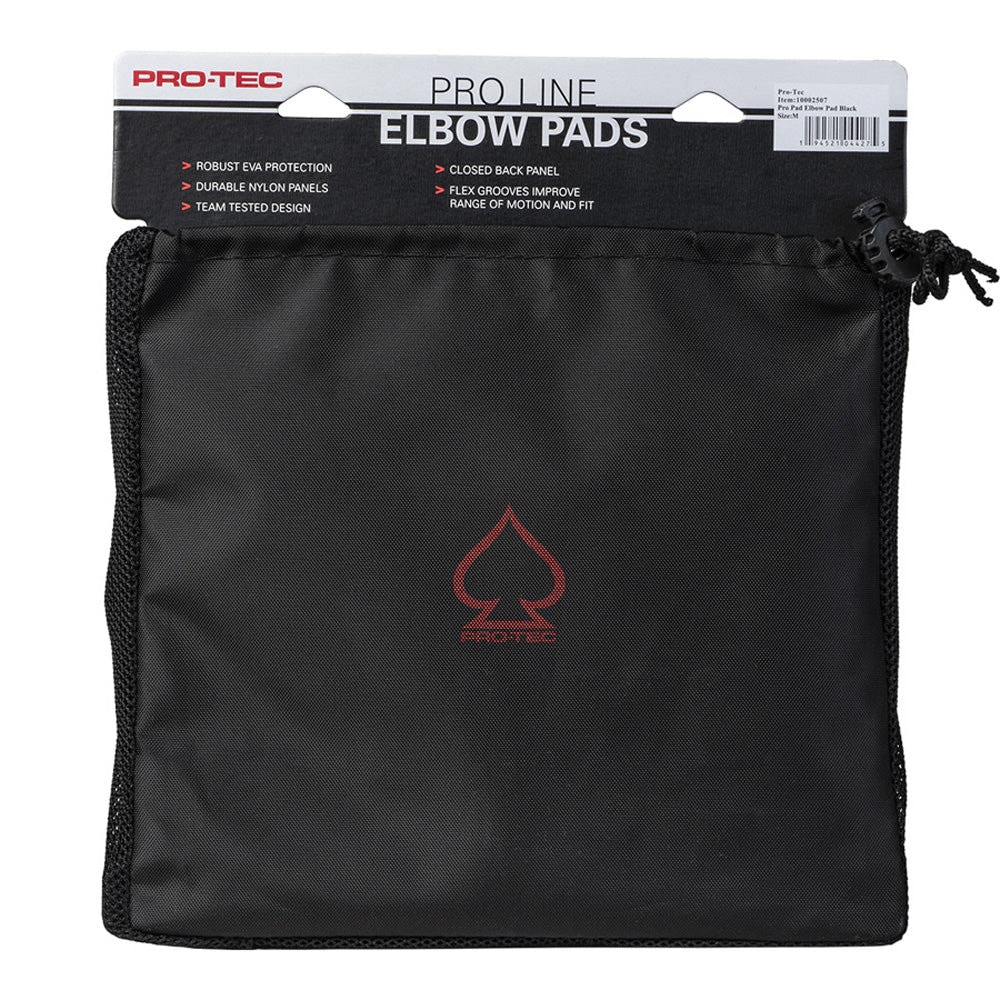 プロテック PRO-TEC<br> PRO LINE ELBOW PADS<br>エルボーパッド プロライン スケートパッド ひじ用プロテクター PROTEC スケートボード スケボー sk8 skateboard BMX inline インライン Bicycle 自転車【2107】