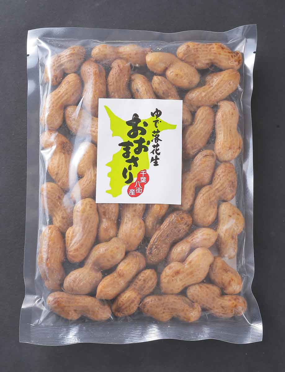 おおまさり落花生種500粒 おおまさり種ゆで落花生380g（冷凍）