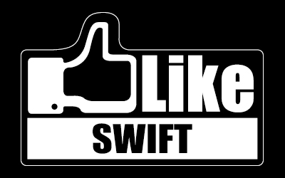 LIKEステッカー　スズキ　SWIFT(LIKE-SZ3)