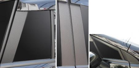 3Mダイノック★彡GT系 インプレッサスポーツ カーボンピラー14P★バイザーあり用 GT2/GT3/GT6/GT7 3Mダイノック☆彡GT系 インプレッサスポーツ カーボンピラー14P