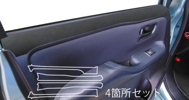 《バックスキンルックNEO》ドアインナーパネル エスクァイア ZWR/ZRR80系 2014.10～　LCBS-DIPT8