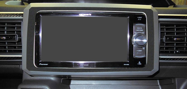 《バックスキンルックNEO》ナビゲーションパネル　ウェイク　LA700S/710S 2014.11～2022.08　LCBS-NVD1