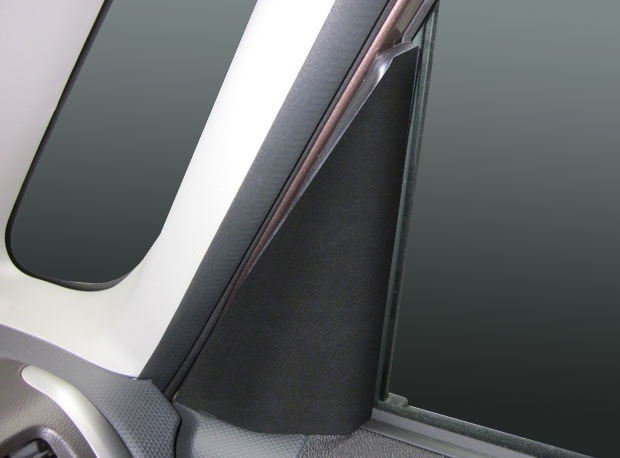 《バックスキンルックNEO》 フロントドアコーナーパネル　ソリオ　MA15S　2011・01～　LCBS-FDCSZ2