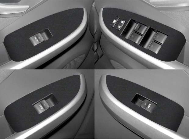 《バックスキンルックNEO》ドアスイッチパネル　プリウス　ZVW30　2009.5～　LCBS-DPT9