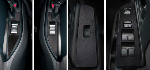 《バックスキンルックNEO》ドアスイッチパネル ヴォクシー ZRR70系2007.6～2010.03　LCBS-DPT4