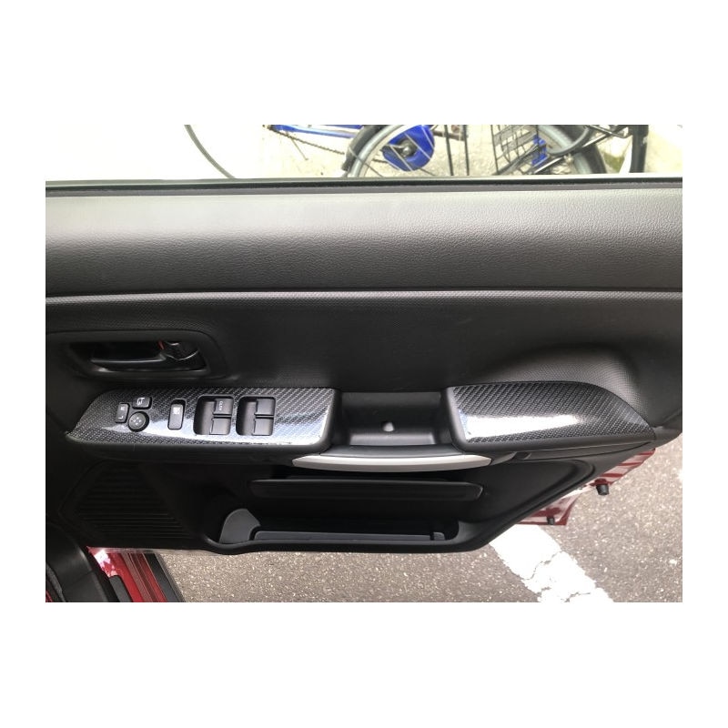 マジカルカーボン　ドアスイッチパネル　スズキ　スペーシアギア　MK53S　2018.12～（CDPSZ-14）