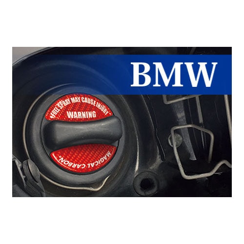 マジカルカーボン フューエルキャップエンブレム(2ピース) BMW(CFE-7)
