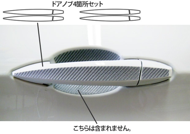 マジカルカーボン　ドアノブ　BMW　2シリーズ　F45　アクティブツアラー　2014.10～（CDBM-2）
