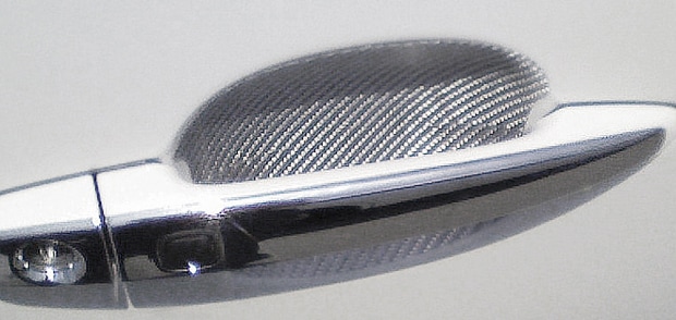 ハセプロ マジカルカーボン ドアノブガード エスティマ ACR50W ACR55W GSR50W GSR55W 2006/1～