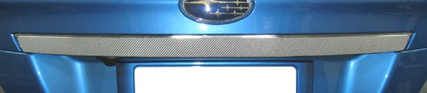 マジカルカーボン　リアゲートガーニッシュ　スバル　エクシーガ　YA4/5　2008.6～（CRGS-1）