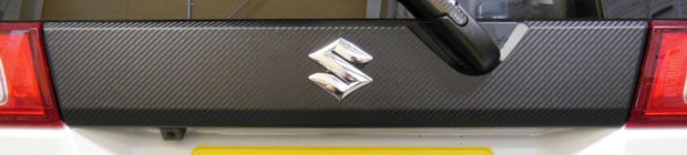 マジカルアートシート　リアガーニッシュ　スペーシア　MK32S　2013・3～