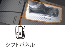 マジカルアートレザー　シフトパネル　ホンダ　アコードツアラー　CW1　2008.12～2013.3（LC-SPH11）