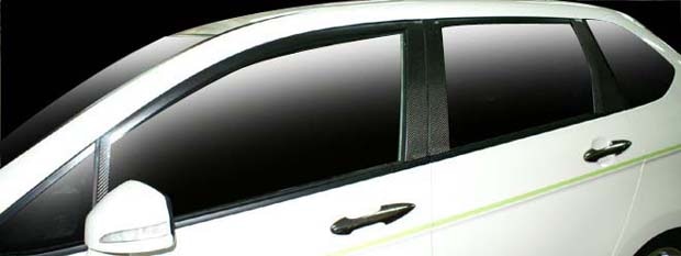 マジカルカーボン　ピラーセット　ホンダ　エディックス　BE8　2006.11～2009.8（CPH-11）