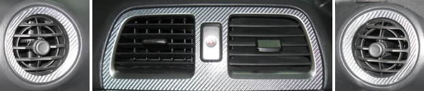 マジカルカーボン　エアアウトレット　インプレッサWRX-STi GDB系　2004.6～2007.5（CAOS-2）
