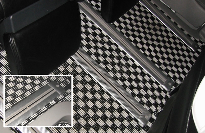 マジカルアートレザー　シートレールガード　トヨタ　エスティマ　ACR/GSR50系　2006.1～（LC-SRGT1）