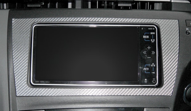 マジカルカーボン　オーディオパネル　トヨタ　プリウス　ZVW30　2009.5～（CAPT-4）