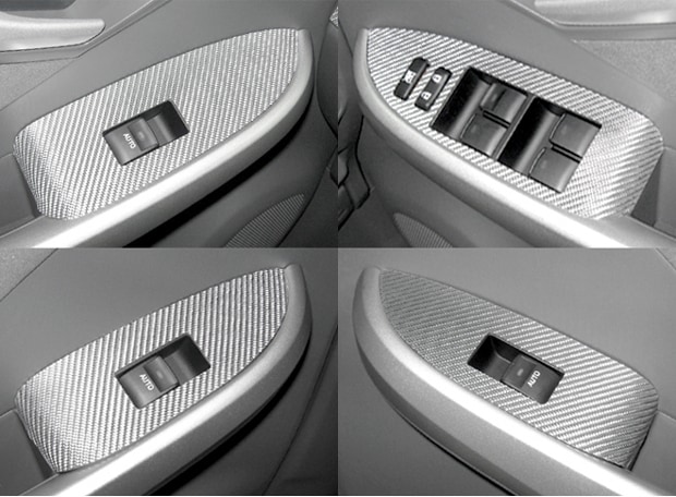 マジカルカーボン　ドアスイッチパネル　プリウス　ZVW30系　2009.5～（CDPT-10）