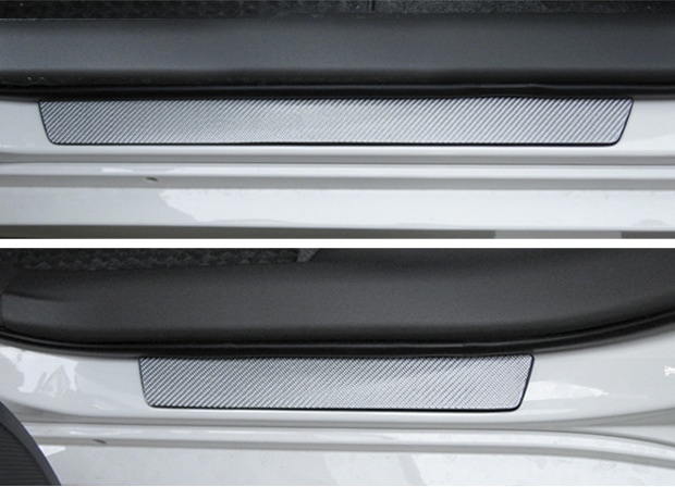 マジカルカーボン　スカッフプレート　トヨタ　プリウス　ZVW30系　2009.5～（CSCPT-2）