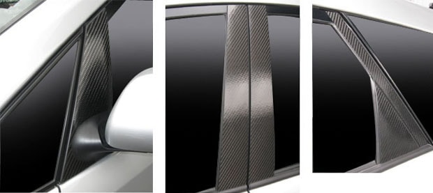 マジカルカーボン　ピラーフルセット　トヨタ　プリウス　NHW20系　2003.9～2009.5（CPT-F56）