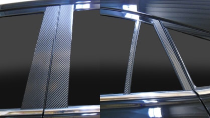 マジカルカーボン　ピラースタンダードセット　トヨタ　ハリアー　ZSU60W/65W　2013.2～（CPT-79）