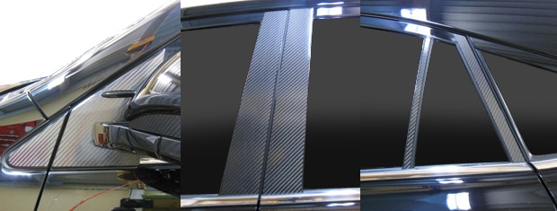 マジカルカーボン　ピラーフルセット　トヨタ　ハリアー　ZSU60W/65W　2013.2～（CPT-F79）