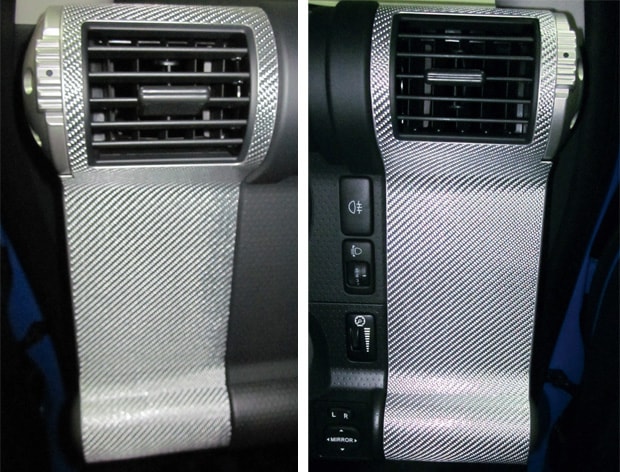 マジカルカーボン　エアアウトレット　トヨタ　FJクルーザー　GSJ15W　2010.12～（CAOT-10）