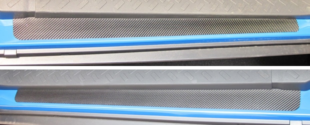 マジカルカーボン　スカッフプレート　トヨタ　FJクルーザー　GSJ15系　2010.12～（CSCPT-4）