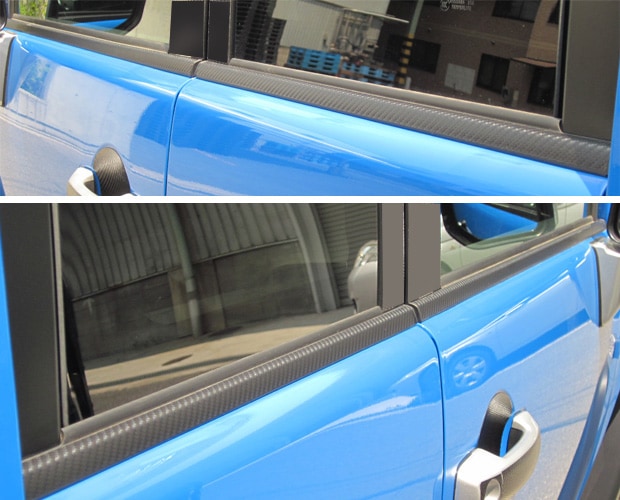 マジカルアートシート　ウインドーモール　トヨタ　FJクルーザー　GSJ15系　2010.12～（MS-WMT2）