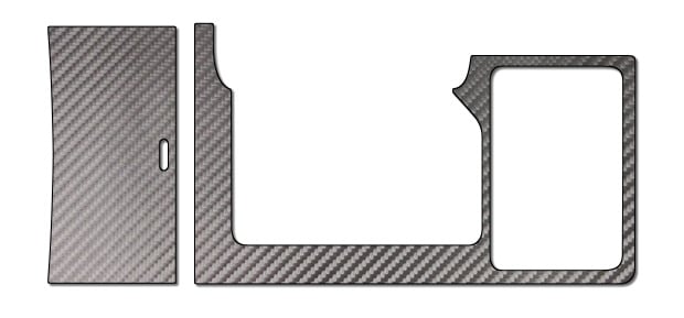 送料無料 マジカルアートレザー トヨタ ランドクルーザー プラド TRJ150W(2009.09〜2014.3) ドアインナーパネル ガンメタ ハセプロ LC-DIPT9 ランドクルーザー プラド CBA-TRJ 150W H21.9