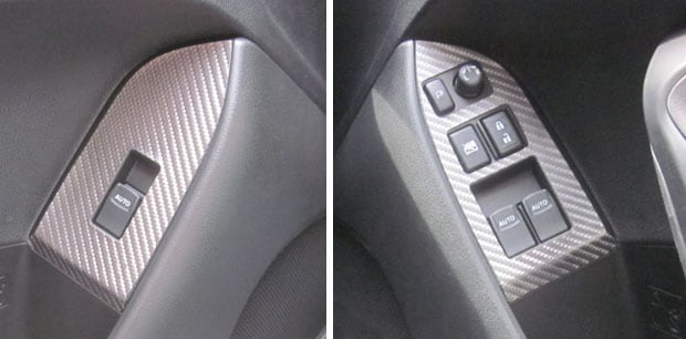 マジカルアートレザー　ドアスイッチパネル　スバル　BRZ　ZC6　2012.3～2016.6MC前（LC-DPS6）